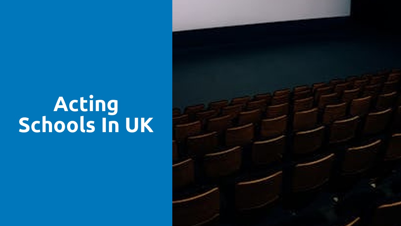 Acting Schools in UK